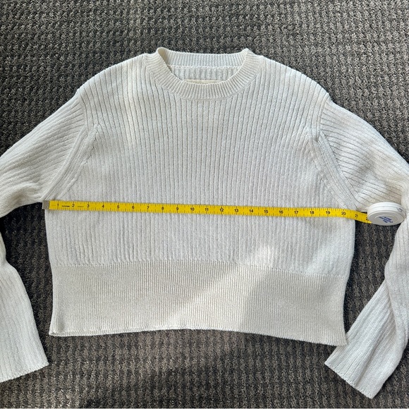 Cordera Cream Ribbed Sweater - Picture 10 of 10